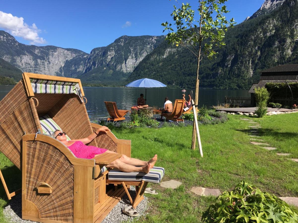 Glück am See - Apartment mit Seezugang Hallstatt Exterior foto
