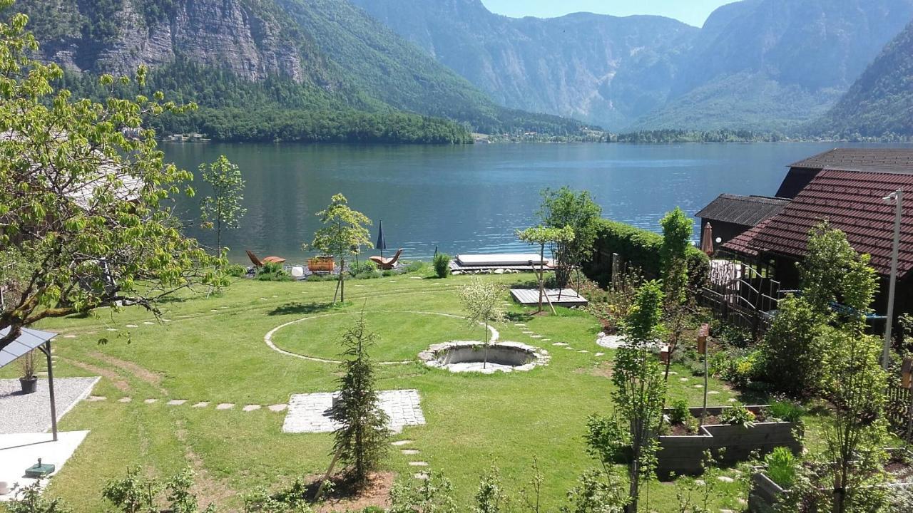 Glück am See - Apartment mit Seezugang Hallstatt Exterior foto