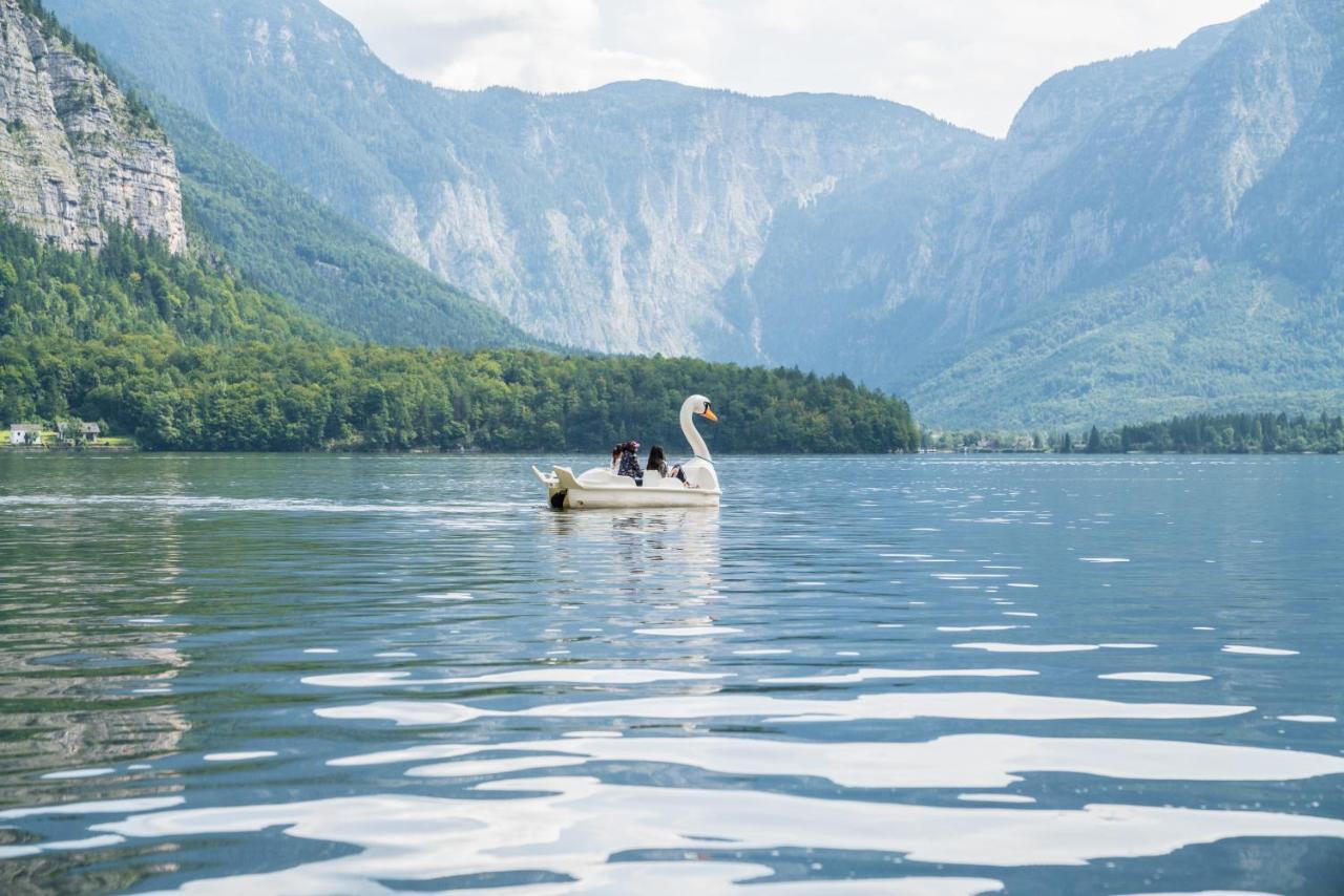 Glück am See - Apartment mit Seezugang Hallstatt Exterior foto