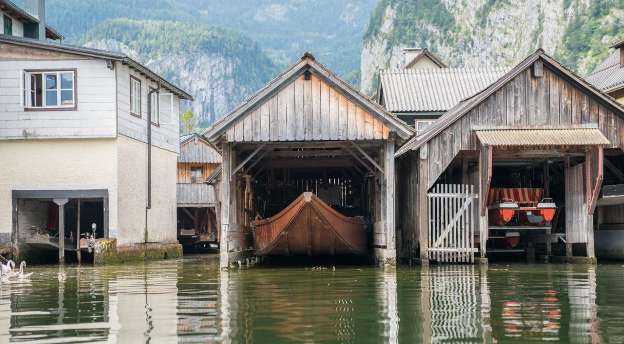 Glück am See - Apartment mit Seezugang Hallstatt Exterior foto